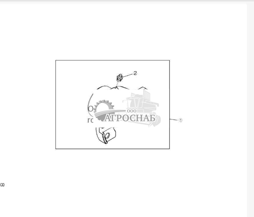 YZ121115 Первичная вилка 